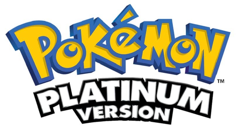platynowe logo pokemon białe tło