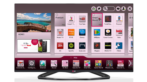 Najlepsze aplikacje LG Smart TV